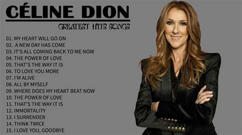 celine dion most popular song.